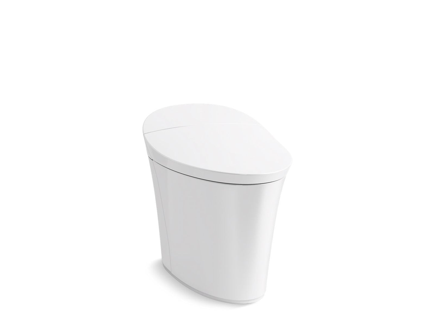 Kohler Veil Comfort Height Intelligent Compact Elongated Dual Flush Chair Height Toilet