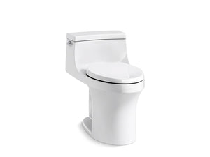 Kohler San Souci Comfort Height One-piece Compact Elongated 1.28 GPF Chair Height Toilet With Quiet-close Seat