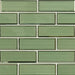 MSI Backsplash and Wall Tile Evergreen Beveled Subway Glass Tile 2