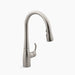 Kohler Simplice Compact Pull-down Kitchen Sink Faucet With Three-function Sprayhead