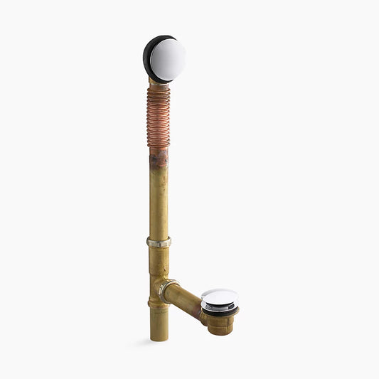 Kohler Clearflo Brass Toe Tap Bath Drain 7259