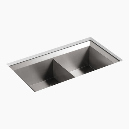 Kohler Poise 33" Undermount Double-bowl Kitchen Sink