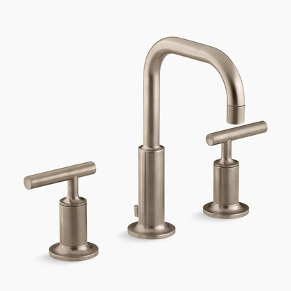 Kohler Purist Widespread Bathroom Sink Faucet With Lever Handles, 1.2 Gpm