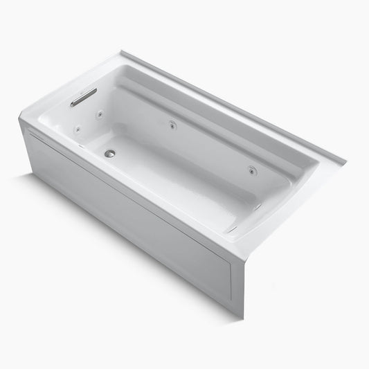 Kohler Archer 72" X 36" Alcove Whirlpool Bath With Integral Apron and Left-hand Drain