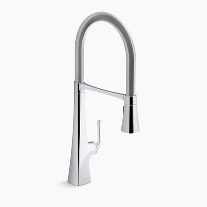 Kohler Graze Semi-professional Kitchen Sink Faucet With Three-function Sprayhead