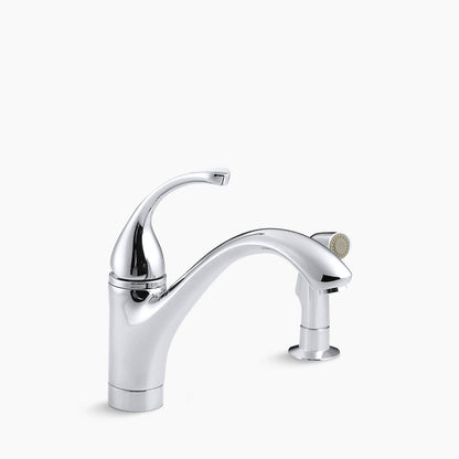 Kohler Forté 2-hole Kitchen Sink Faucet With 9-1/16" Spout, Matching Finish Sidespray