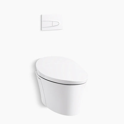 Kohler - Veil Wall-hung Compact Elongated Intelligent Toilet, Dual Flush