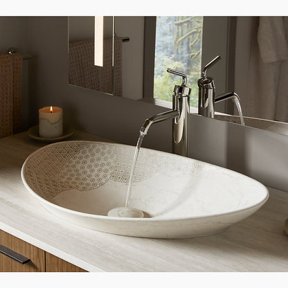 Kohler Kensho 28" Oval Vessel Bathroom Sink, No Overflow