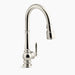 Kohler Artifacts Touchless Pull-down Kitchen Sink Faucet With Three-function Sprayhead