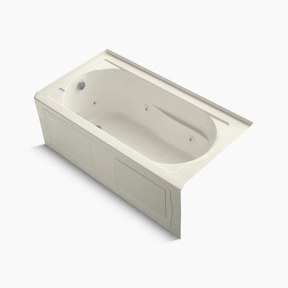 Kohler Devonshire 60" X 32" Alcove Whirlpool Bath, Left Drain