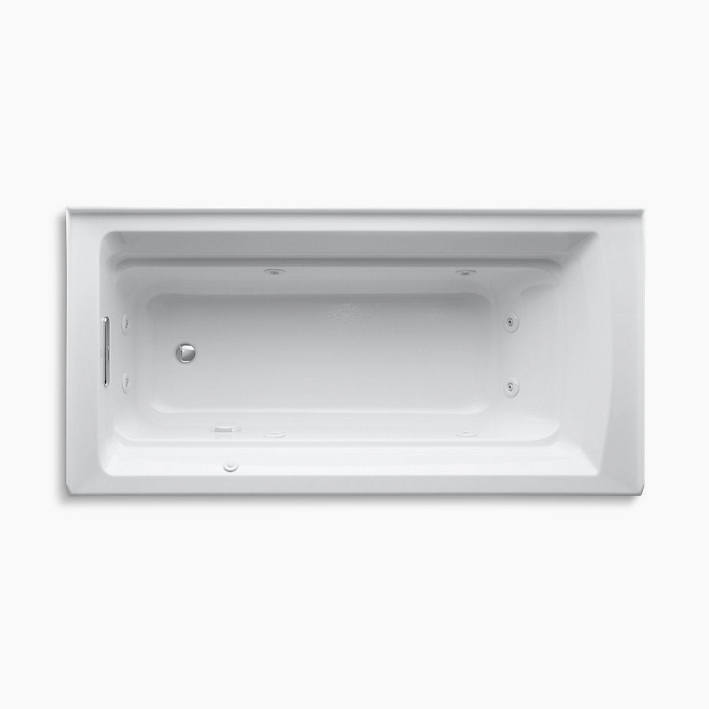 Kohler Archer 72" X 36" Alcove Whirlpool Bath With Integral Apron and Left-hand Drain