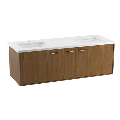 Kohler Jute 60" Wall-hung Bathroom Vanity Cabinet