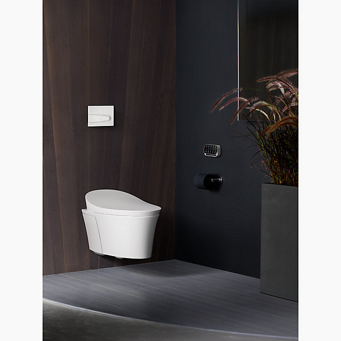 Kohler - Veil Wall-hung Compact Elongated Intelligent Toilet, Dual Flush