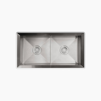 Kohler Poise 33" Undermount Double-bowl Kitchen Sink