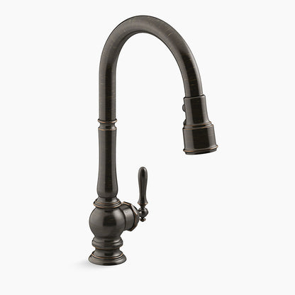Kohler Artifacts Touchless Pull-down Kitchen Sink Faucet With Three-function Sprayhead