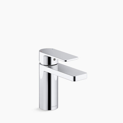 Kohler - Triton Bowe Cannock 1.2 Gpm Bathroom Sink Faucet With 3-11/16" Gooseneck Spout and Lever Handles, Drain Not Included - Chrome