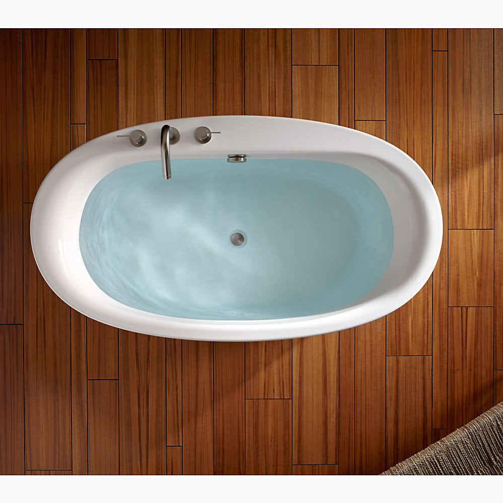 Kohler Sunstruck 65-1/2" X 35-1/2" Freestanding Bath, Straight Shroud