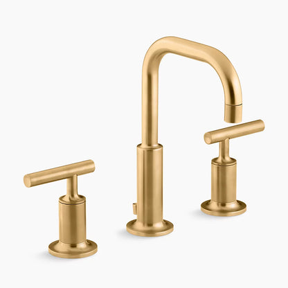 Kohler Purist Widespread Bathroom Sink Faucet With Lever Handles, 1.2 Gpm