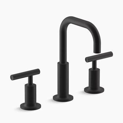 Kohler Purist Widespread Bathroom Sink Faucet With Lever Handles, 1.2 Gpm