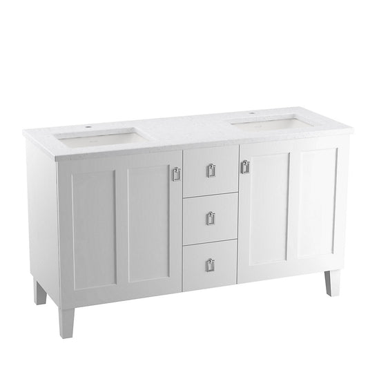 Kohler Poplin 60" Bathroom Vanity Cabinet