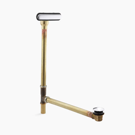 Kohler Clearflo Slotted Overflow Brass Bath Drain 7271