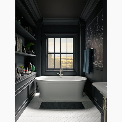 Kohler Memoirs 60" X 34" Freestanding Bath With Center Toe-tap Drain