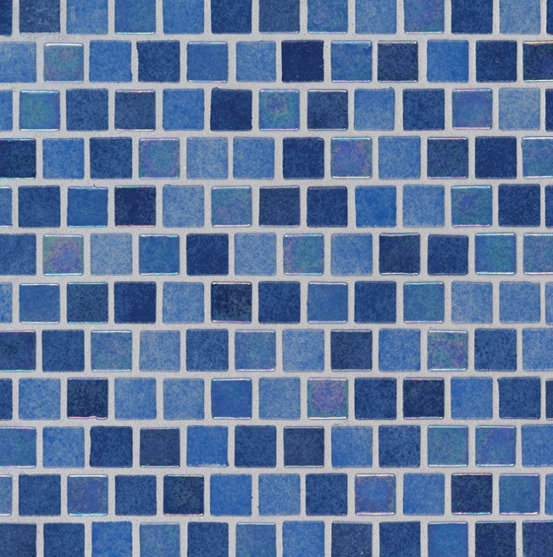 MSI Backsplash and Wall Tile Hawaiian Sky Glass Mosaic Tile 12" x 12" 4mm