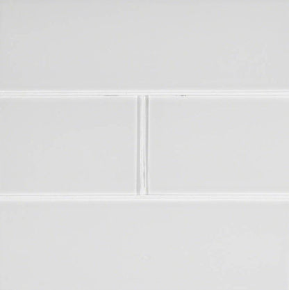 MSI Backsplash and Wall Tile Ice Subway Glass Tile 4" x 12"
