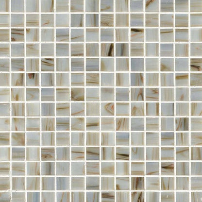 MSI Backsplash and Wall Tile Iridescent Ivory Glass Tile 12" x 12"