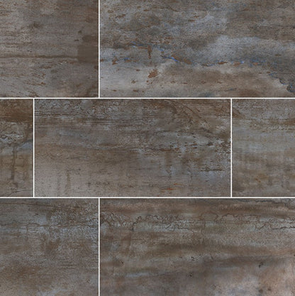 MSI Oxide Iron Porcelain Tile Matte 24" x 48"