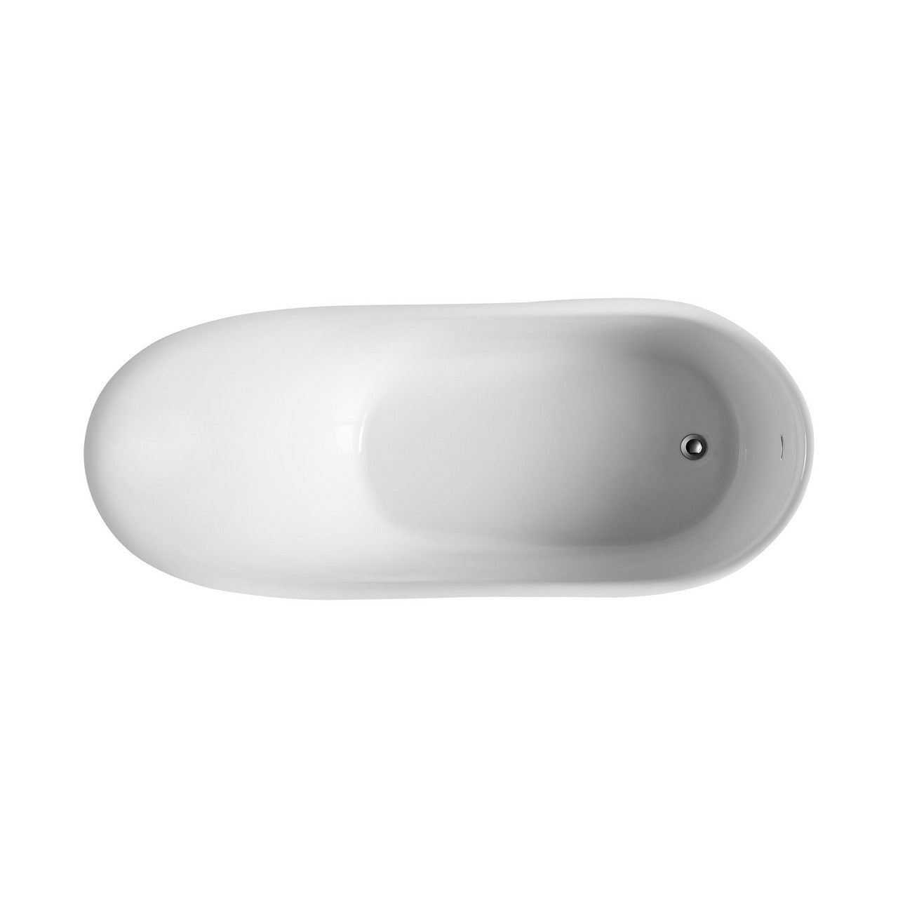 Kube Bath Victorian 68" x 28.8" x 31.3" Free Standing Bathtub