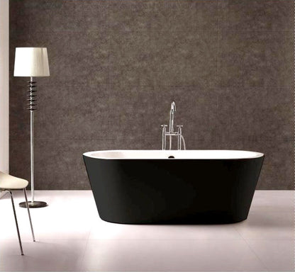 Kube Bath Ovale 59” Free Standing Bathtub