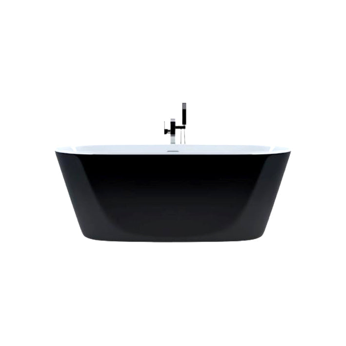 Kube Bath Ovale 66.2" x 31.6" x 22.5" Free Standing Bathtub