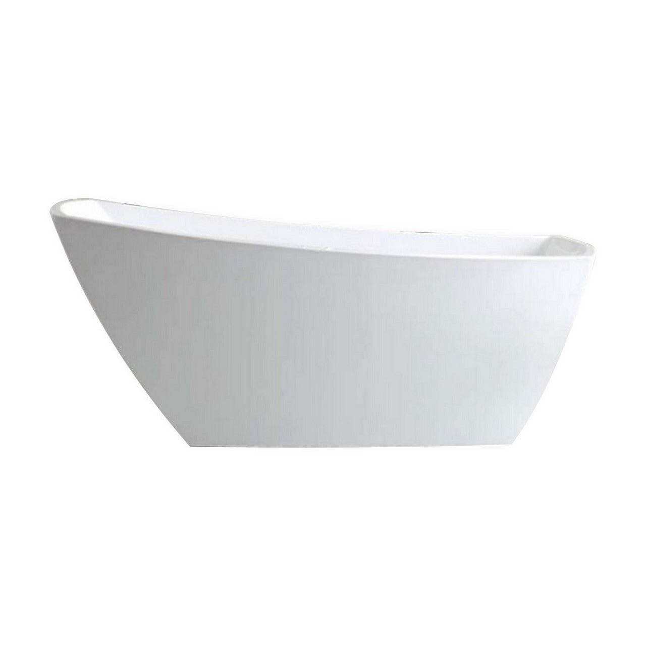 Kube Bath Solato 66.75" x 31.75" x 29" Free Standing Bathtub