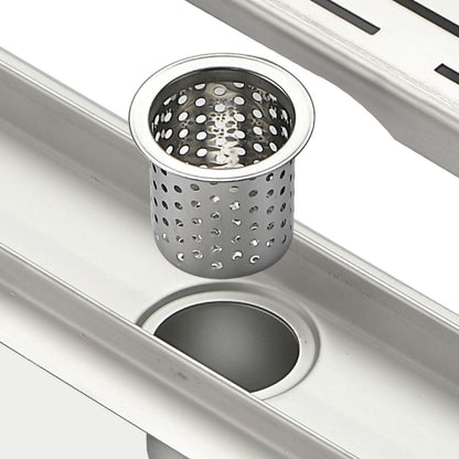 Kube Bath 36" Stainless Steel Pixel Grate Shower Drain