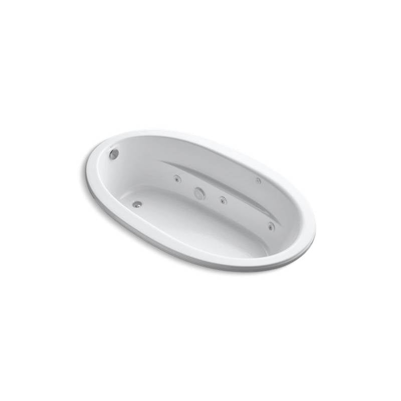 Kohler Sunward 72" x 42" drop-in whirlpool bath -White