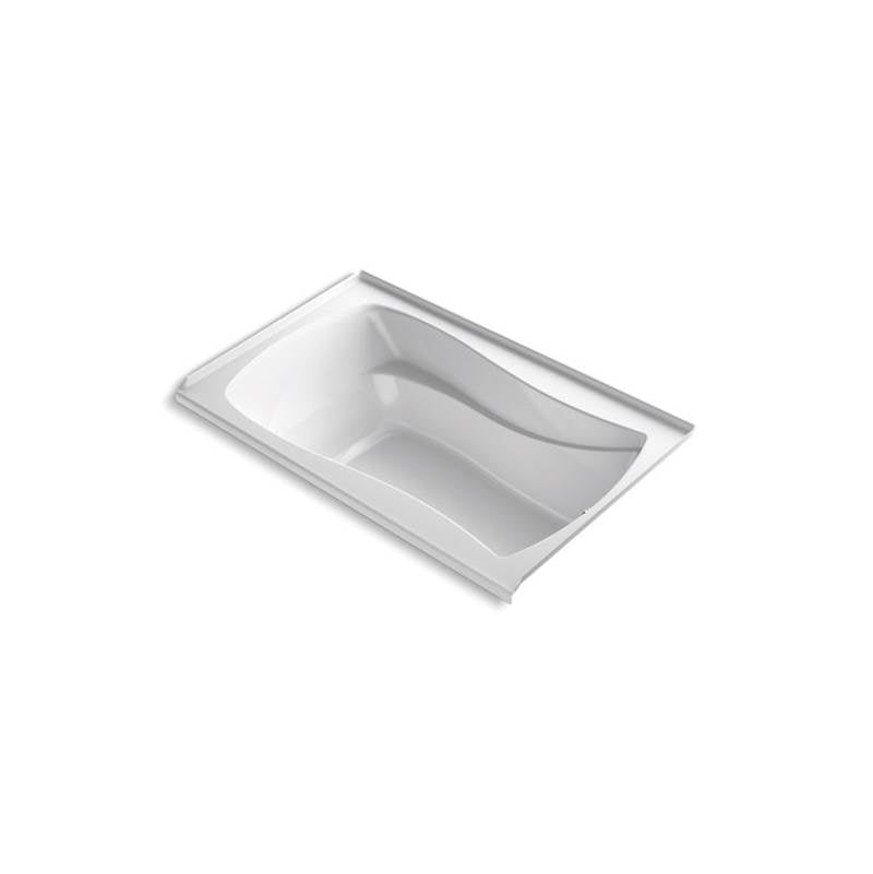 Kohler Mariposa 60" x 36" alcove bath with integral flange and right-hand drain -White
