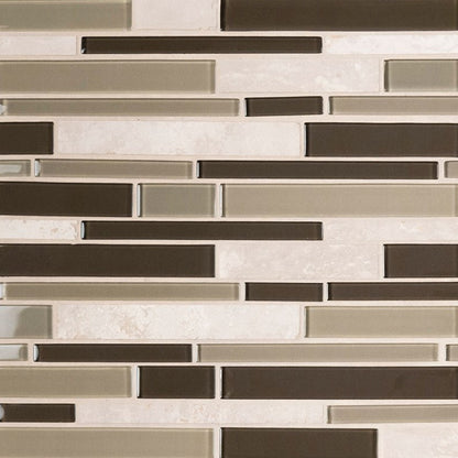 MSI Backsplash and Wall Tile Kings Gate Interlocking Pattern 12" x 12" 6mm
