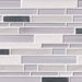 MSI Backsplash and Wall Tile Krystal Interlocking Pattern Glass Tile 12