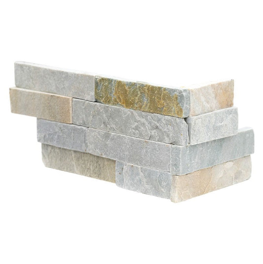 MSI Hardscaping Malibu Gold Stacked Stone Edge Panel 6" x 18"