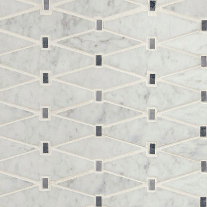 MSI Backsplash and Wall Tile Marbella Diamond Marble Tile 12" x 12"