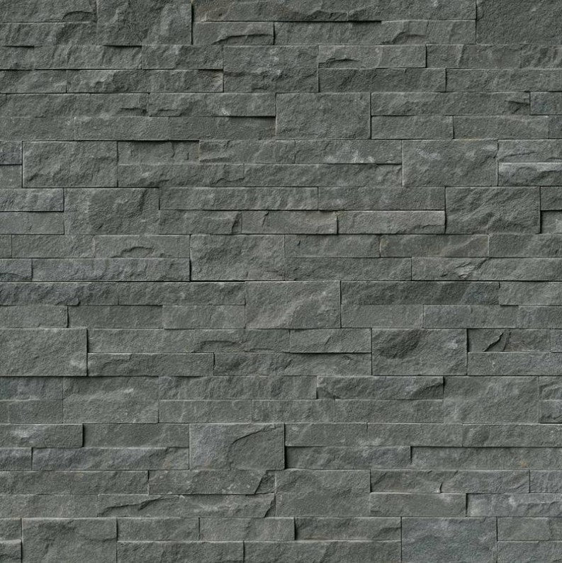 MSI Hardscaping Stacked Stone Mountain Bluestone Panel Splitface 6" x 24"