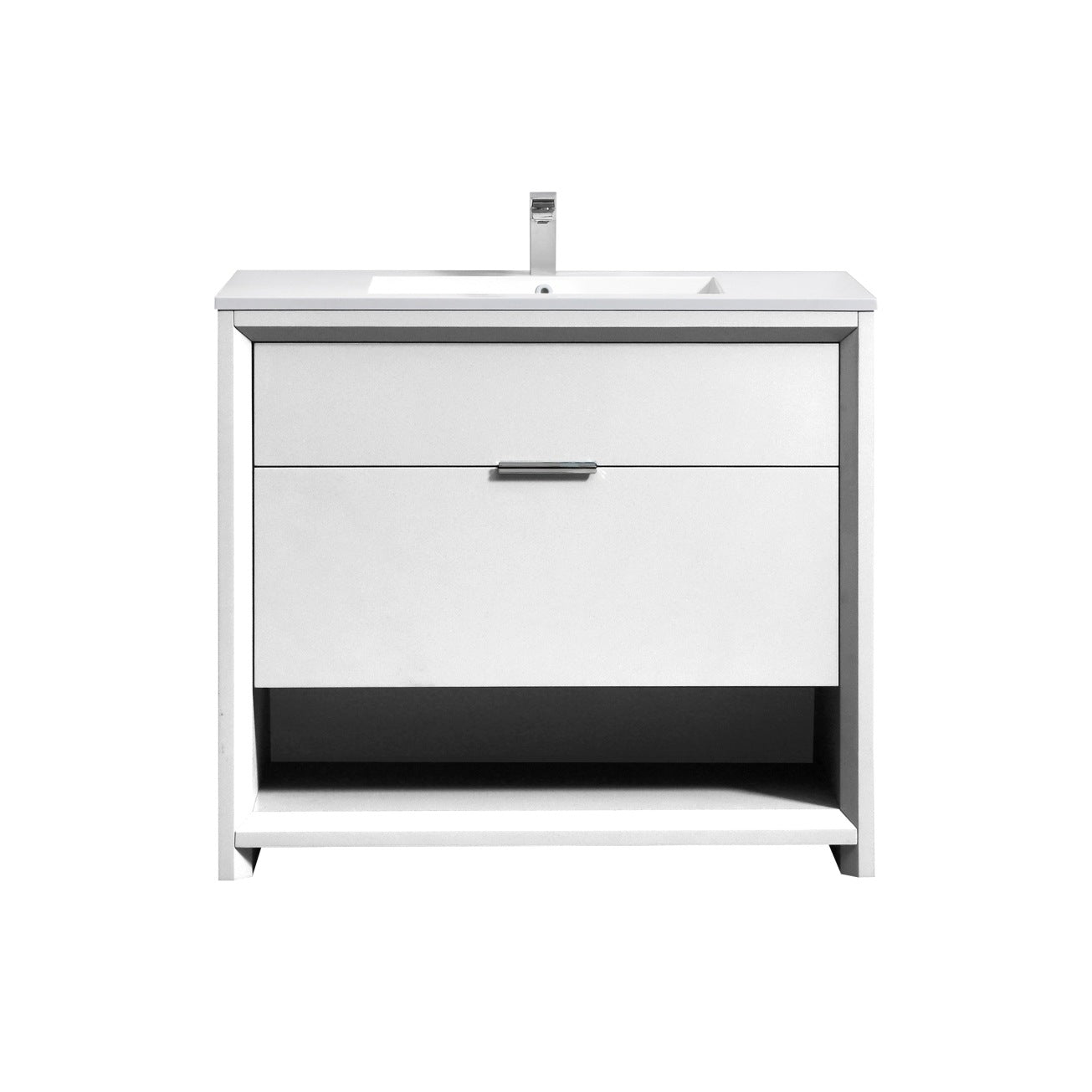 Kube Bath Nudo 36″  Modern Bathroom Vanity