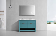 Kube Bath 48″ Double Sink Nudo Modern Bathroom Vanity