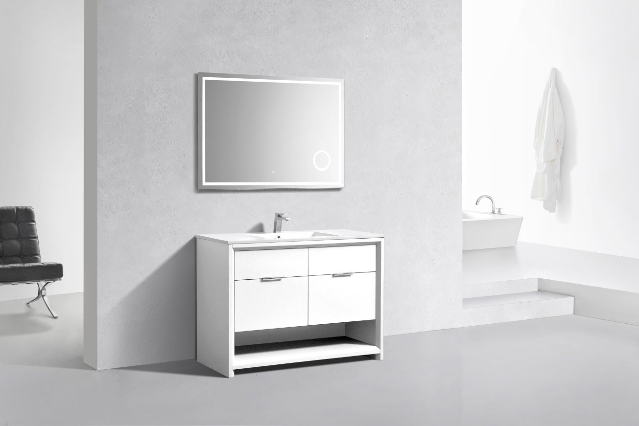 Kube Bath Nudo 48″ Single Sink Modern Bathroom Vanity