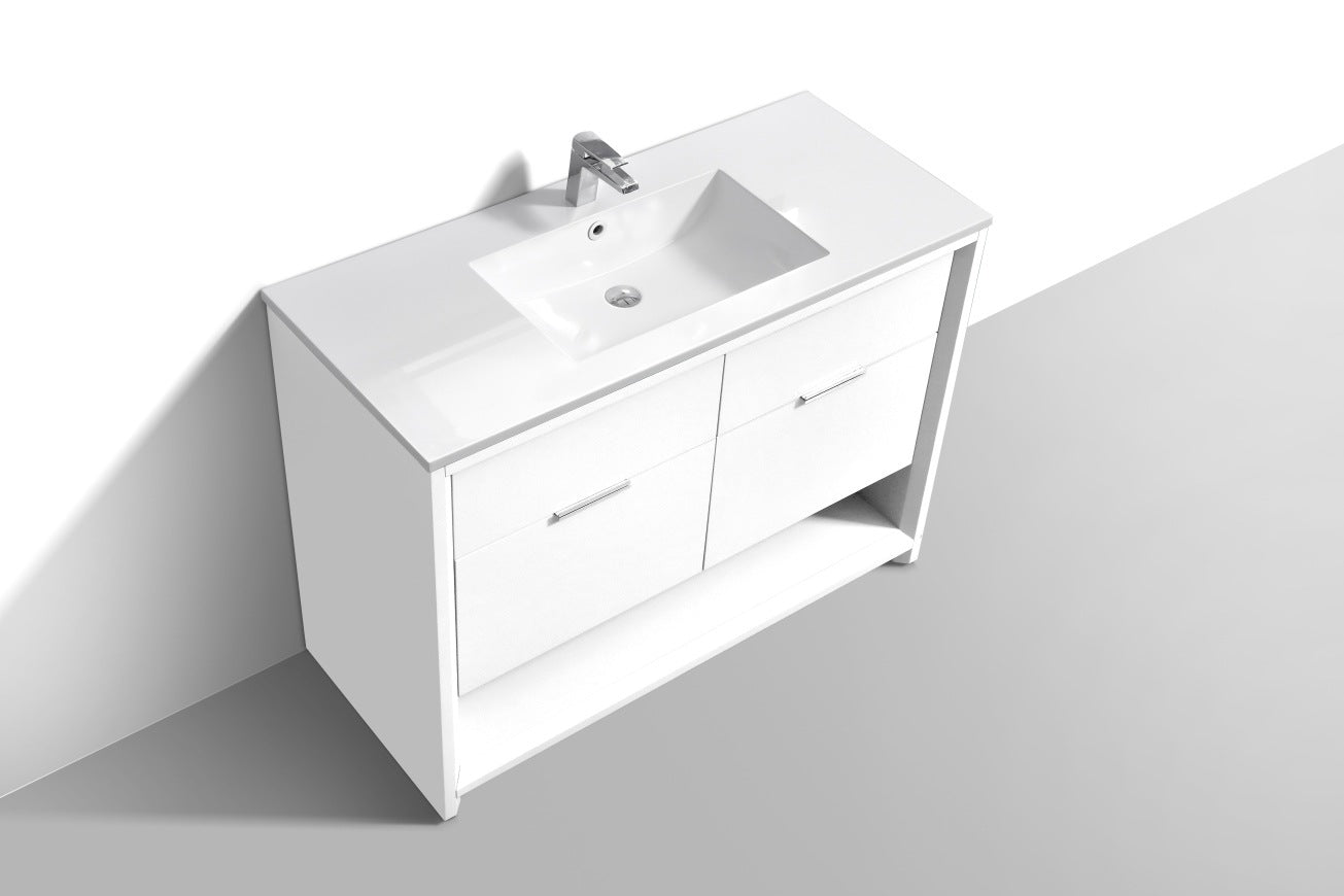 Kube Bath Nudo 48″ Single Sink Modern Bathroom Vanity