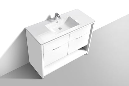 Kube Bath Nudo 48″ Single Sink Modern Bathroom Vanity