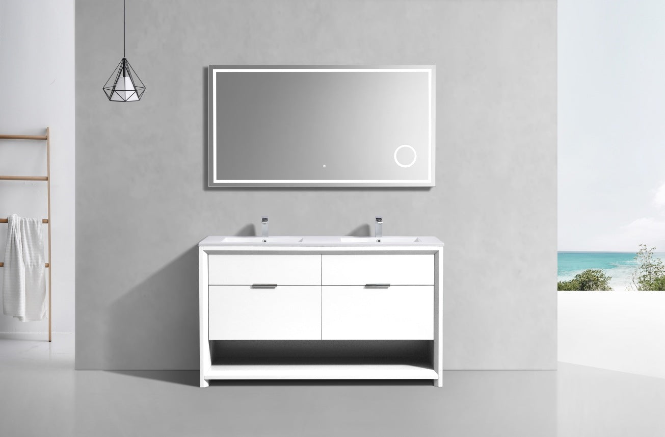 Kube Bath Nudo 60″ Double Sink  Modern Bathroom Vanity