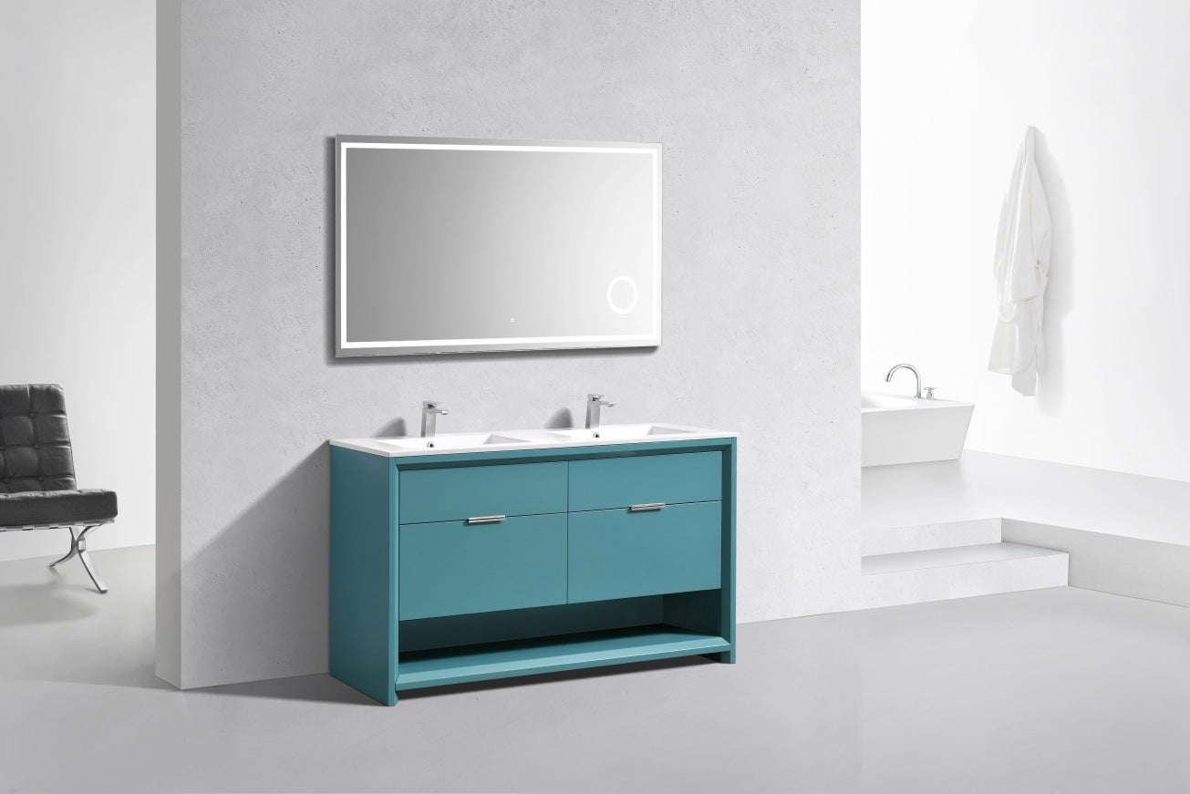 Kube Bath Nudo 60″ Double Sink  Modern Bathroom Vanity