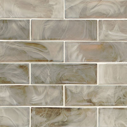 MSI Backsplash and Wall Tile Opalina Glass Subway Tile 6mm